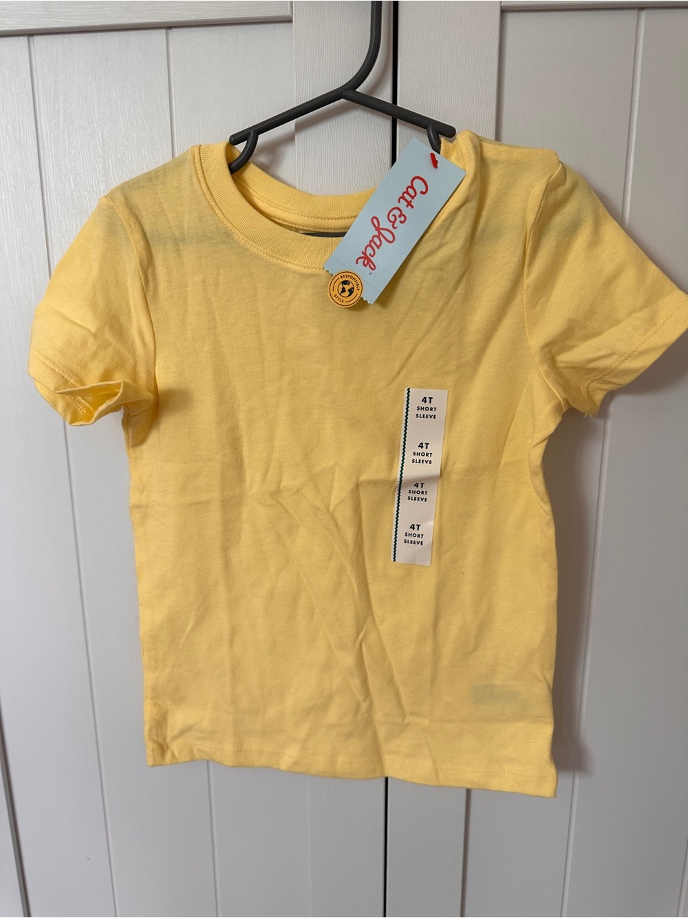 *NWT* Carter's Yellow Short Sleeve Kids Tee